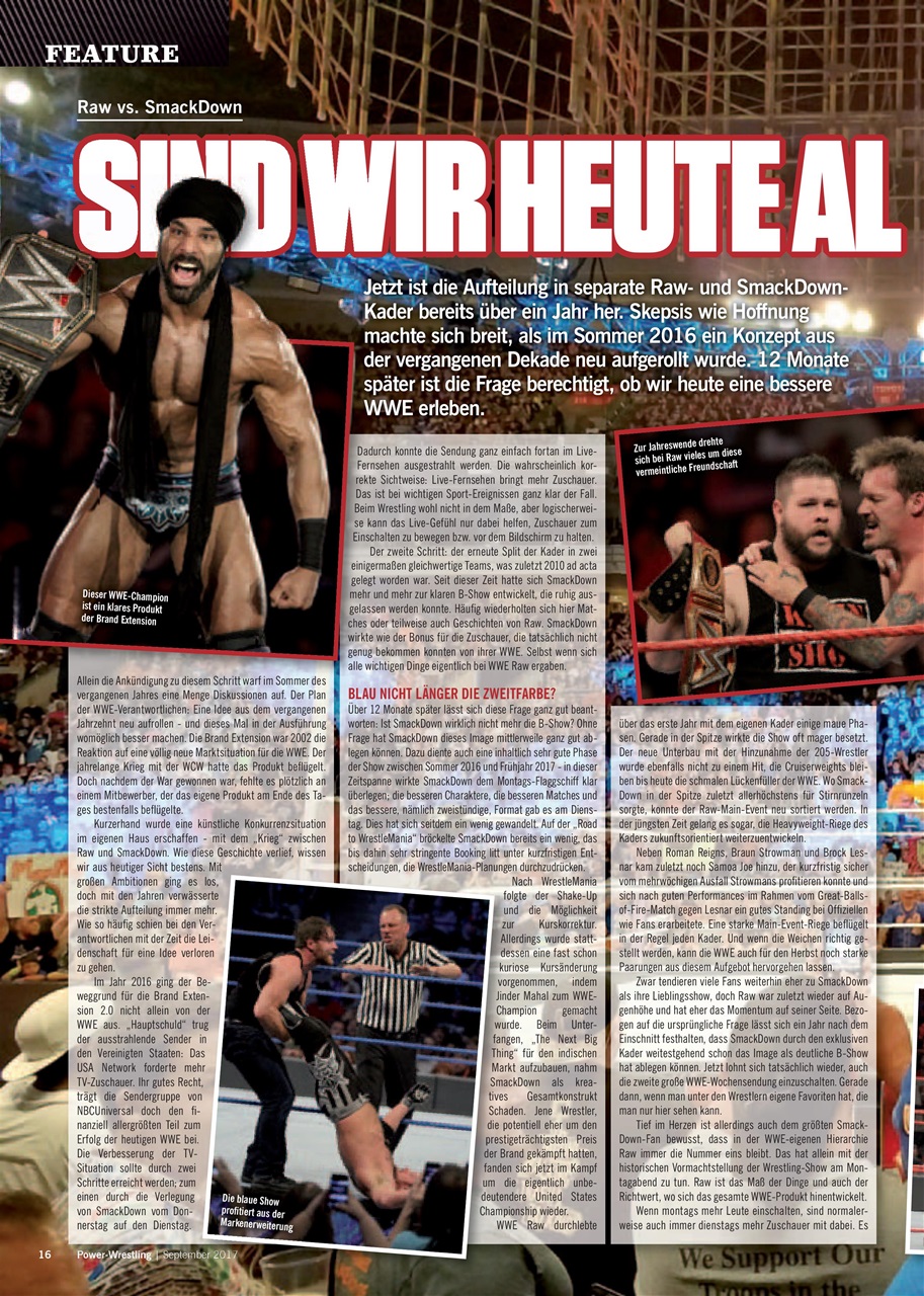 Power-Wrestling Preview Pages