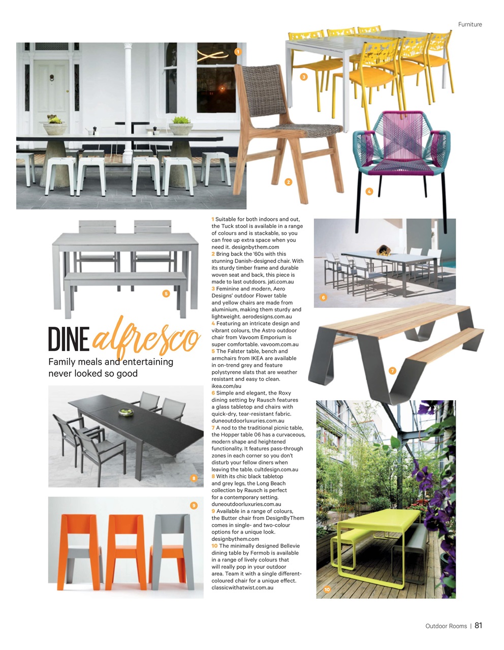 Outdoor Living Preview Pages