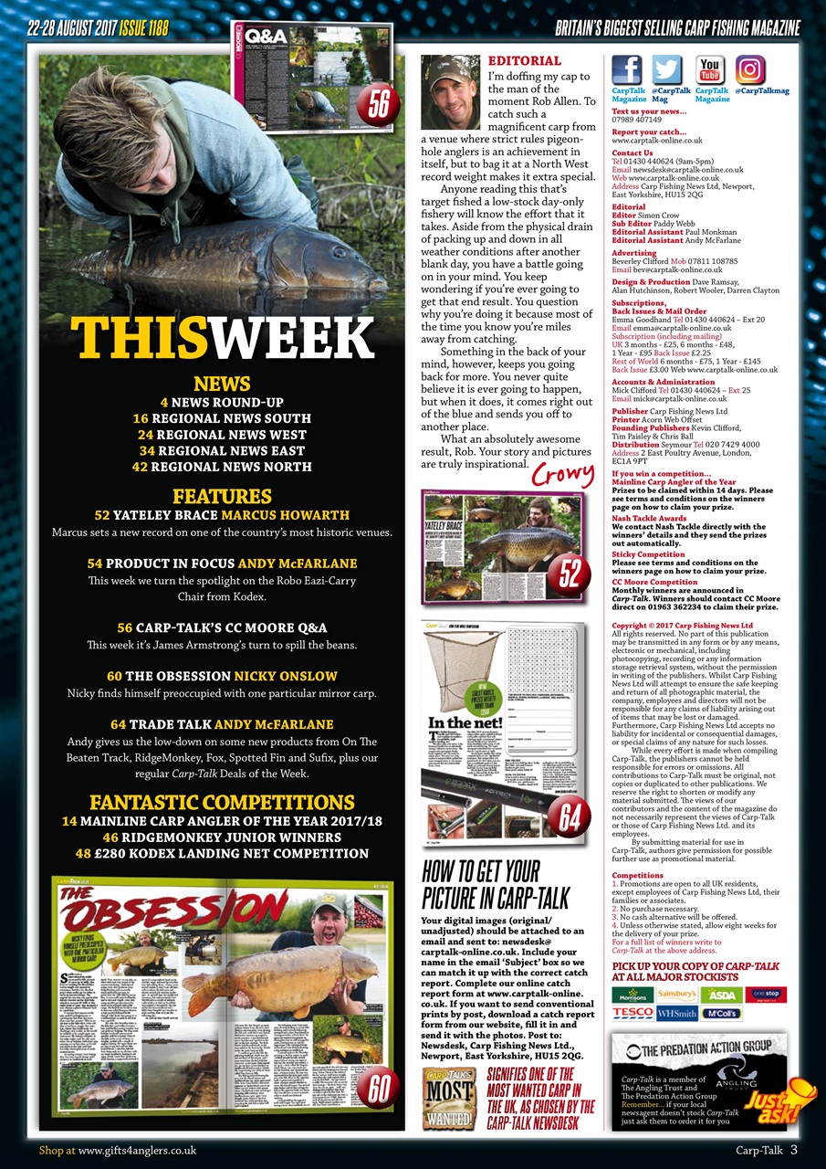 Carp-Talk Preview Pages