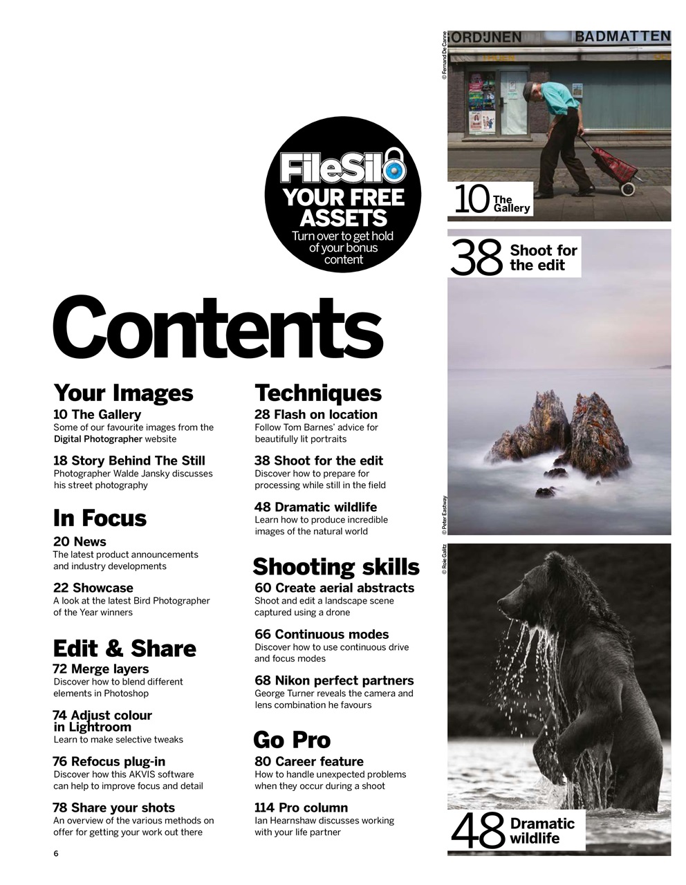 Digital Photographer Preview Pages