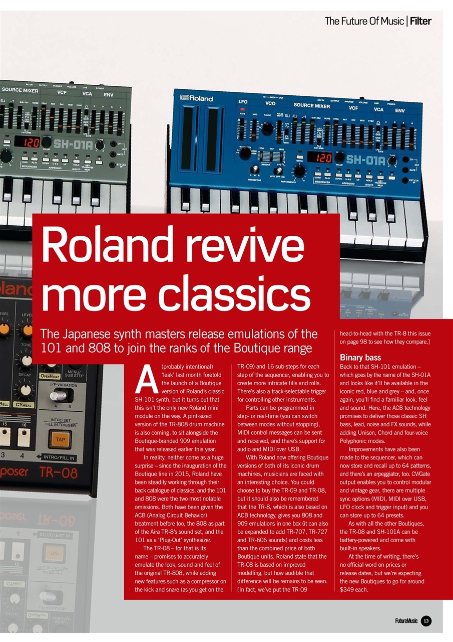 Future Music Preview Pages