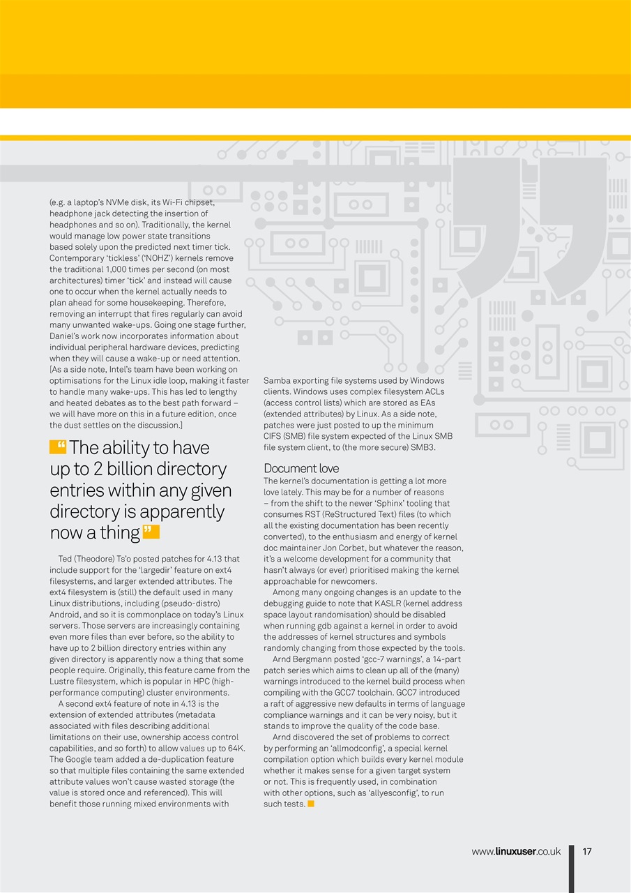 Linux User and Developer Preview Pages