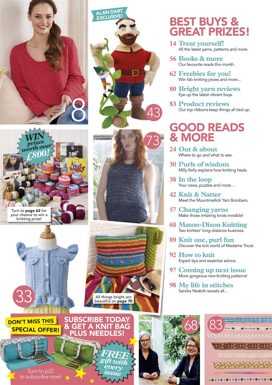 Simply Knitting Preview Pages