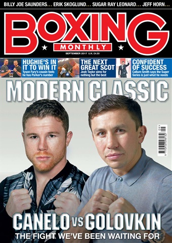 Boxing Monthly issue September 2017