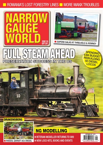 Narrow Gauge World issue Sep 2017