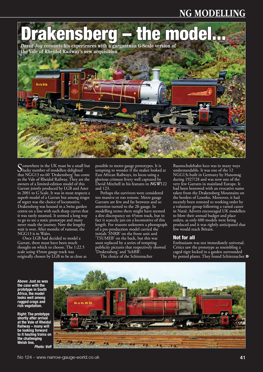 Narrow Gauge World Preview Pages
