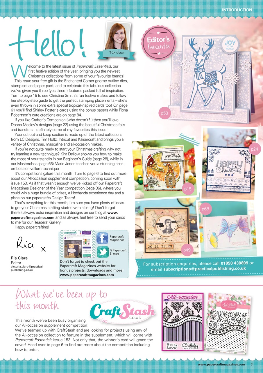 Papercraft Essentials Preview Pages