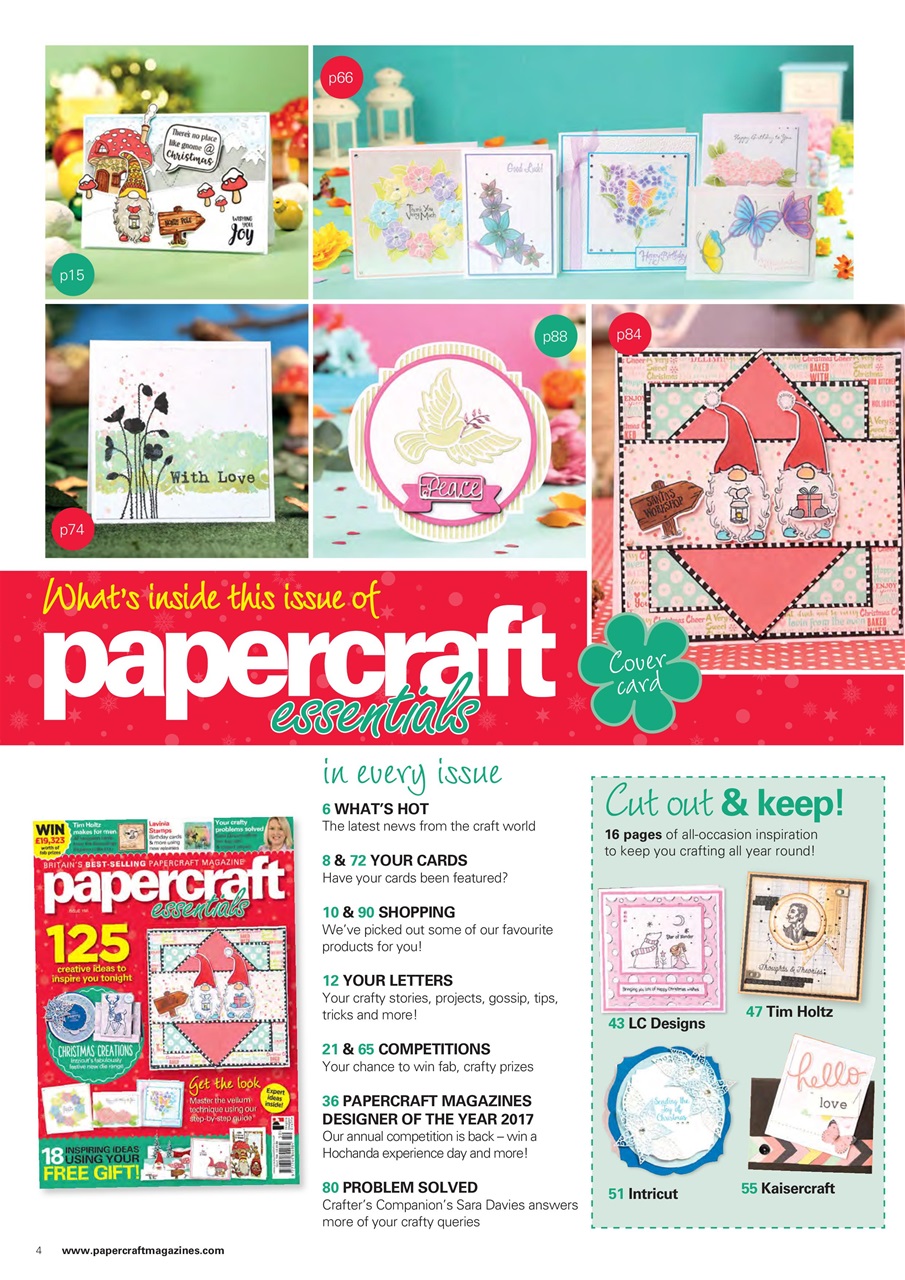 Papercraft Essentials Preview Pages