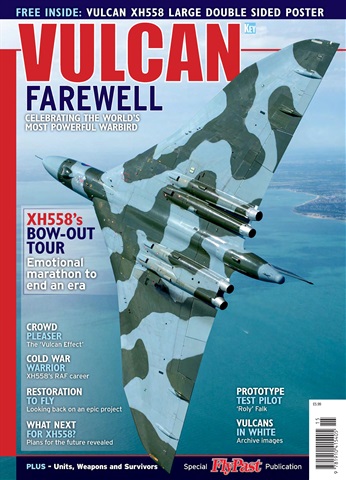 Aeroplane issue Vulcan Farewell