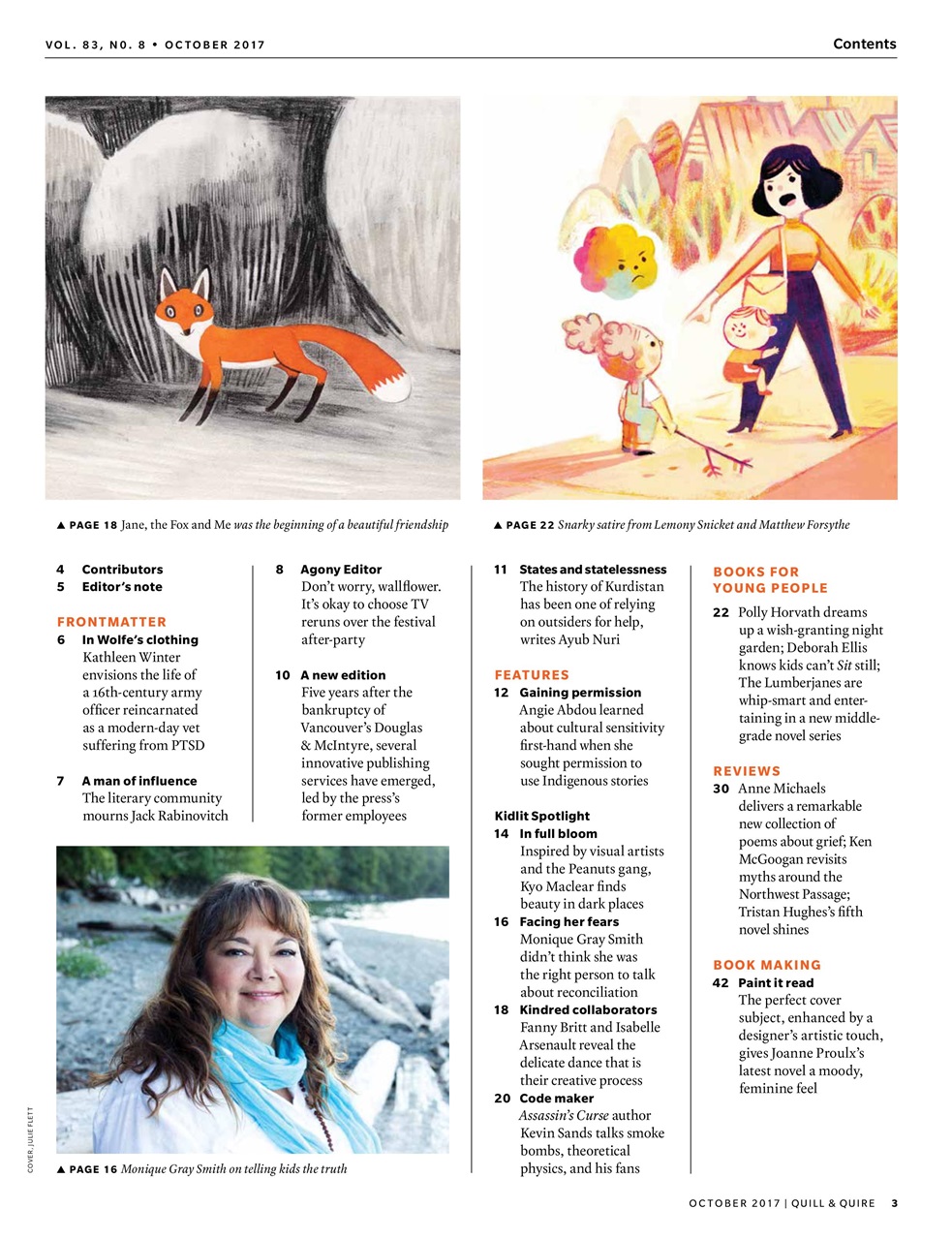 Quill & Quire Preview Pages