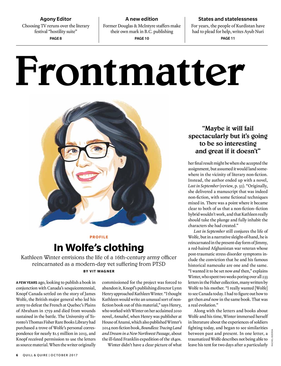 Quill & Quire Preview Pages