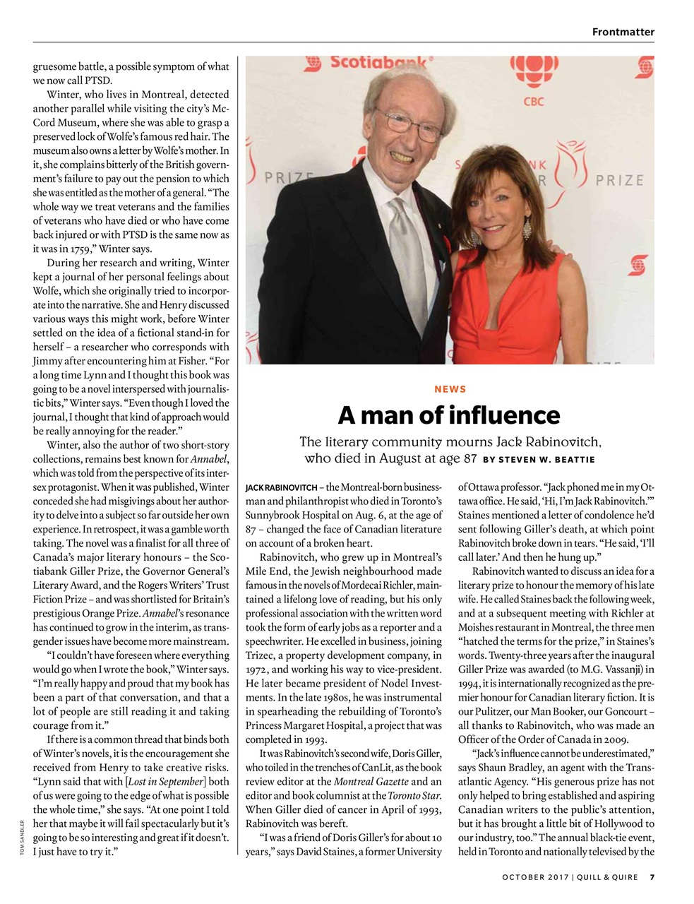 Quill & Quire Preview Pages