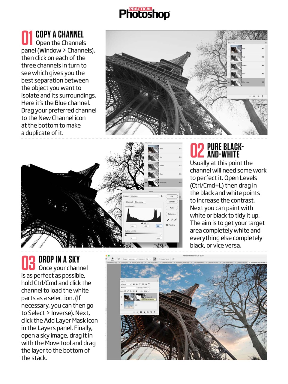 Practical Photoshop Preview Pages