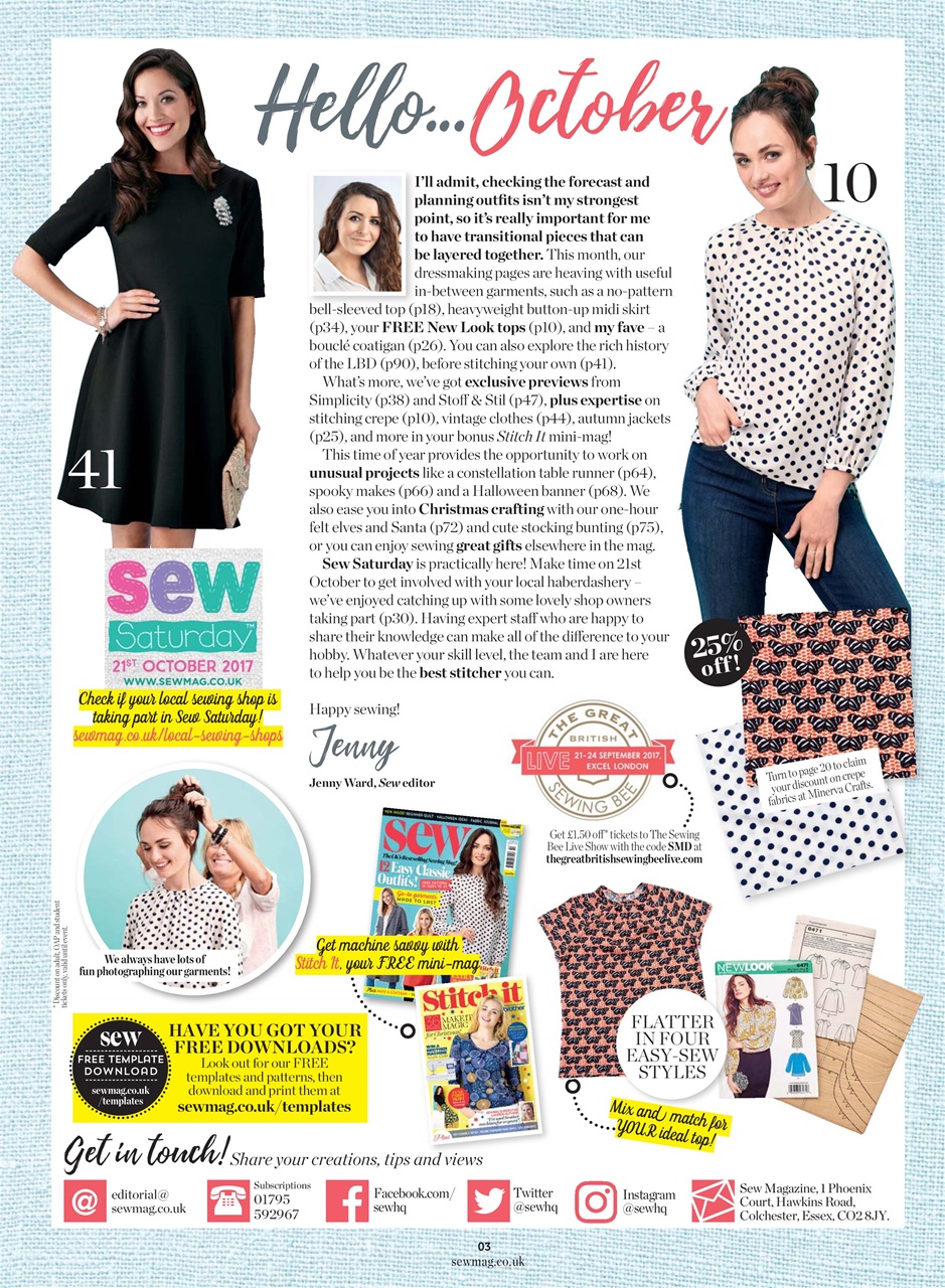 Sew Preview Pages