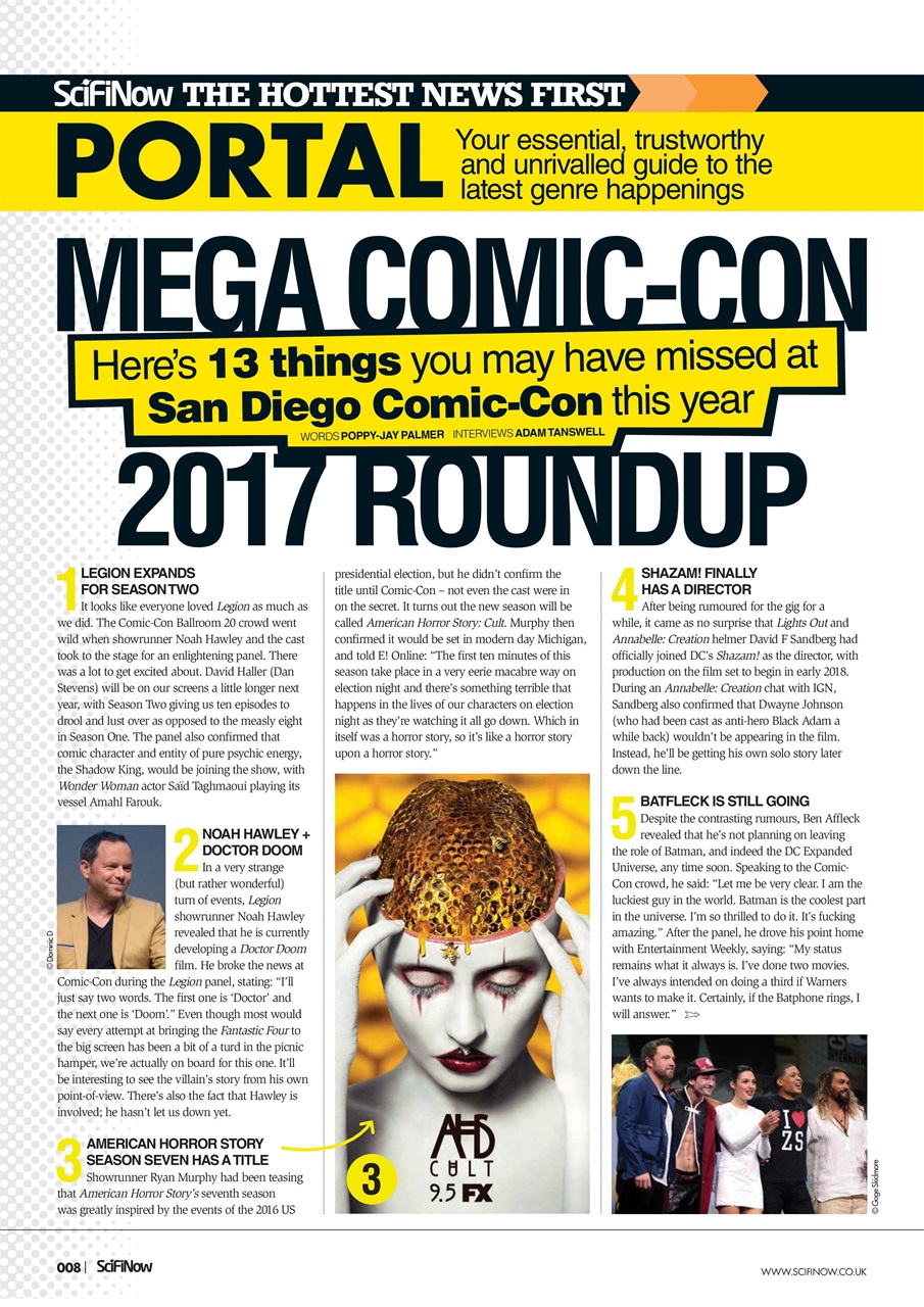 SciFiNow Preview Pages