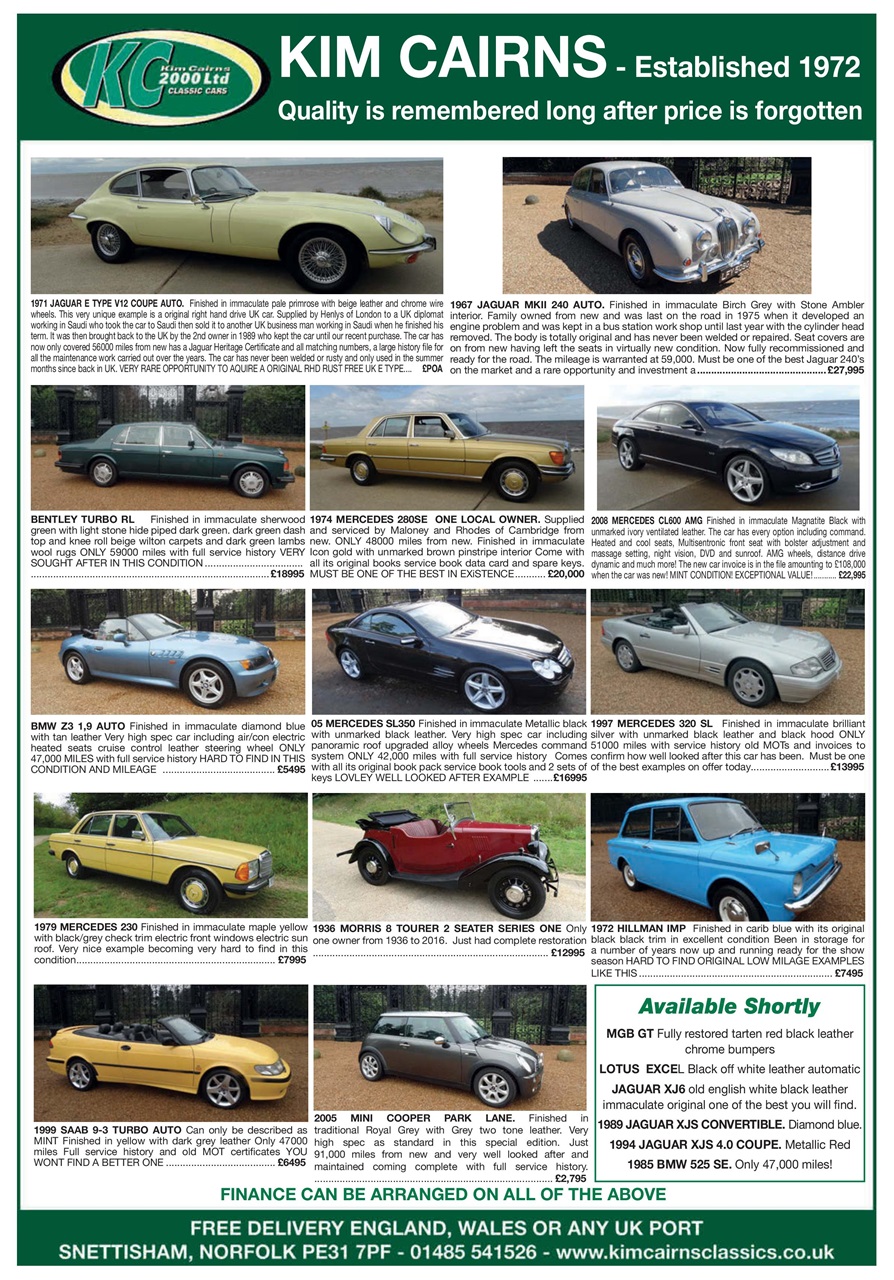 Classic Car Mart Preview Pages