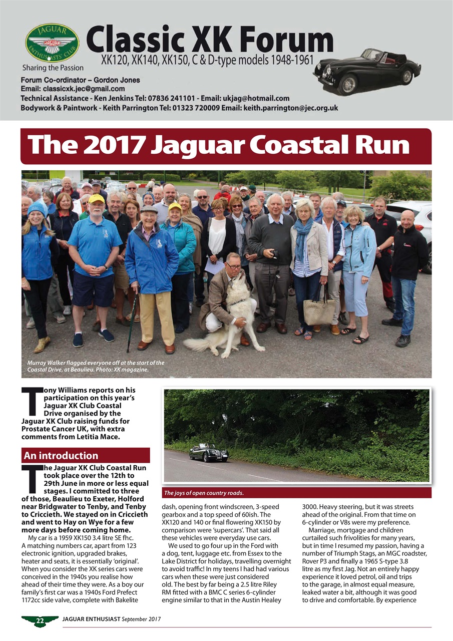 Jaguar Enthusiast Preview Pages