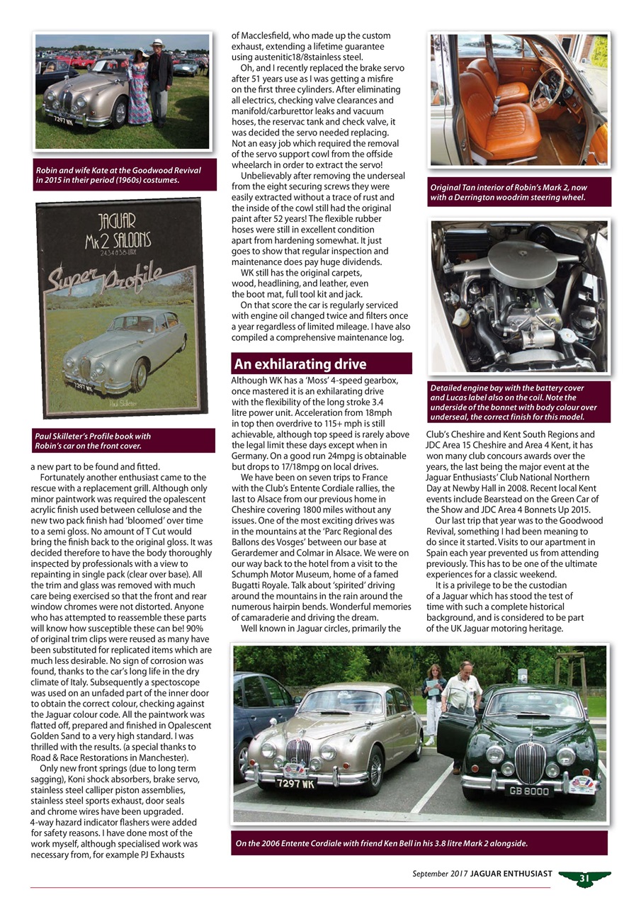 Jaguar Enthusiast Preview Pages