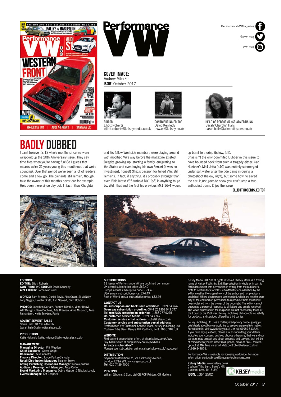 Performance VW Preview Pages