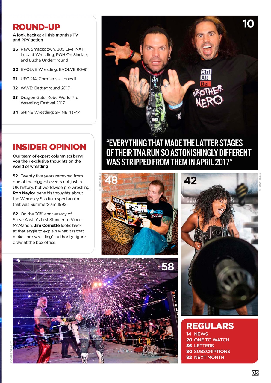 Wrestletalk Magazine Preview Pages