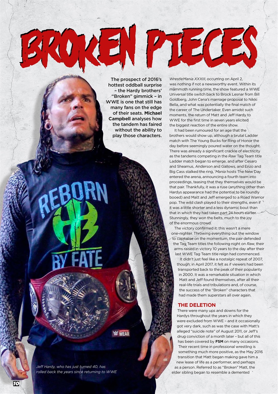 Wrestletalk Magazine Preview Pages