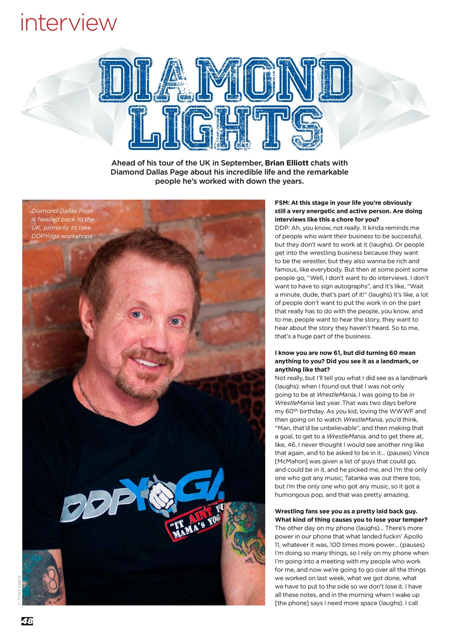 Wrestletalk Magazine Preview Pages