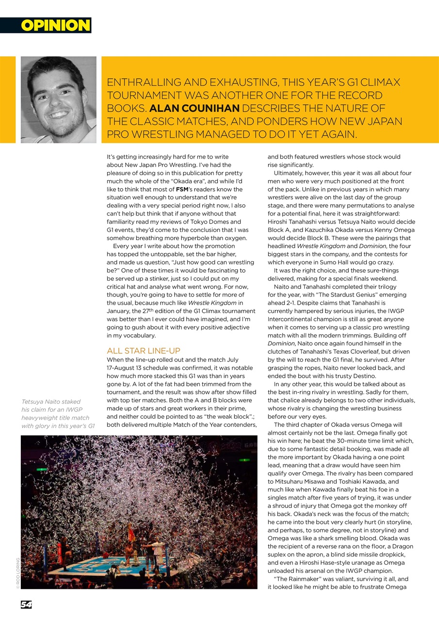 Wrestletalk Magazine Preview Pages