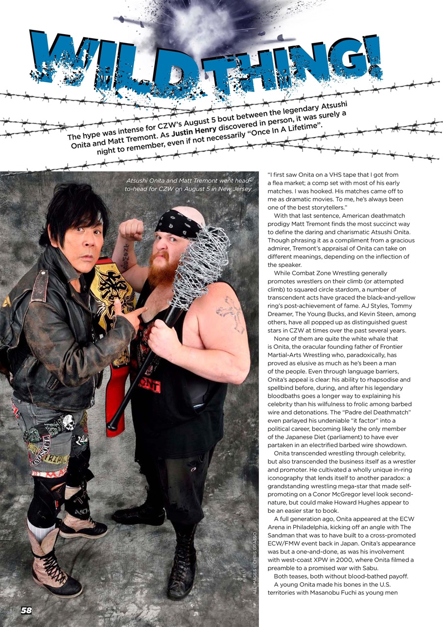 Wrestletalk Magazine Preview Pages