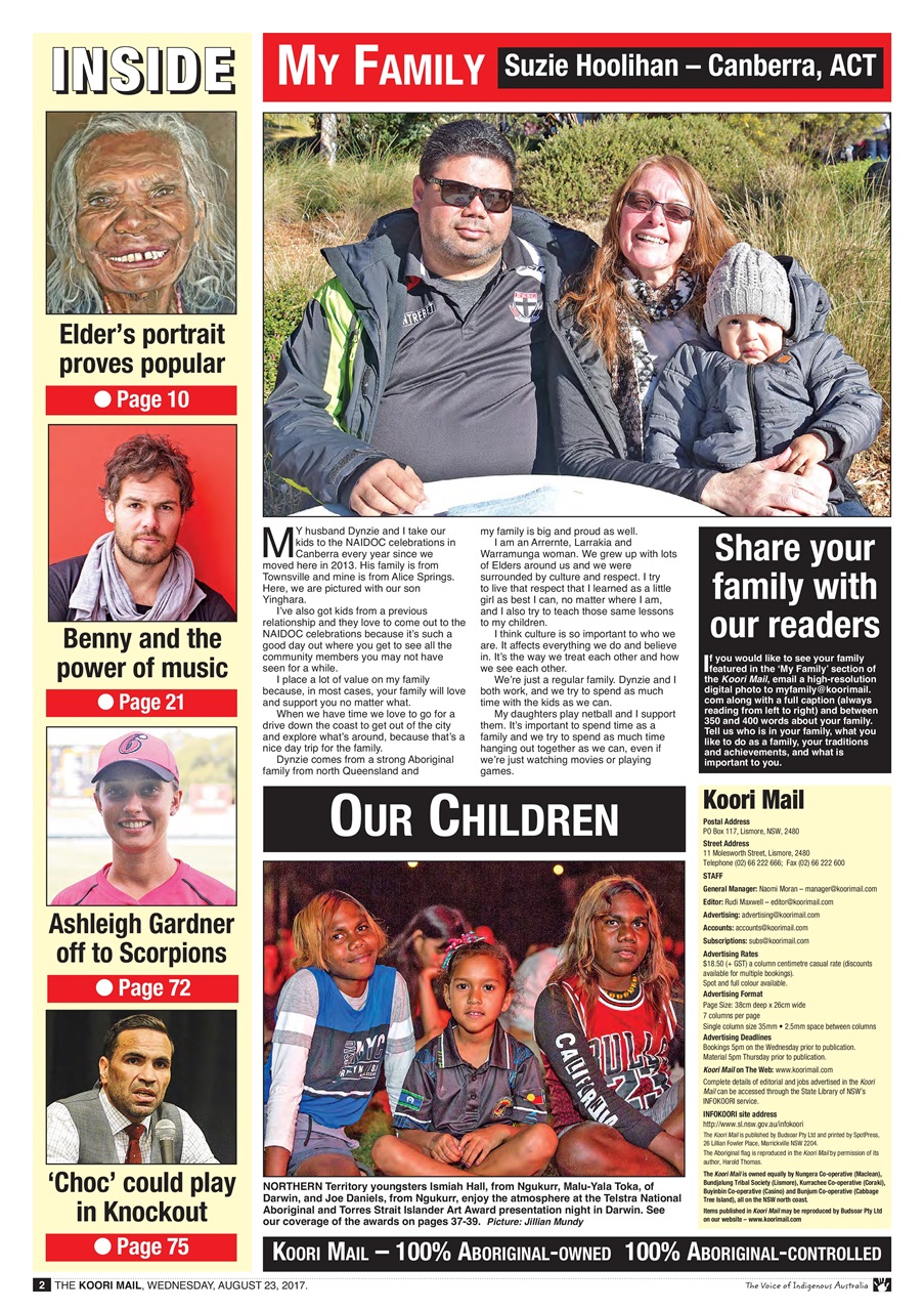 Koori Mail Preview Pages