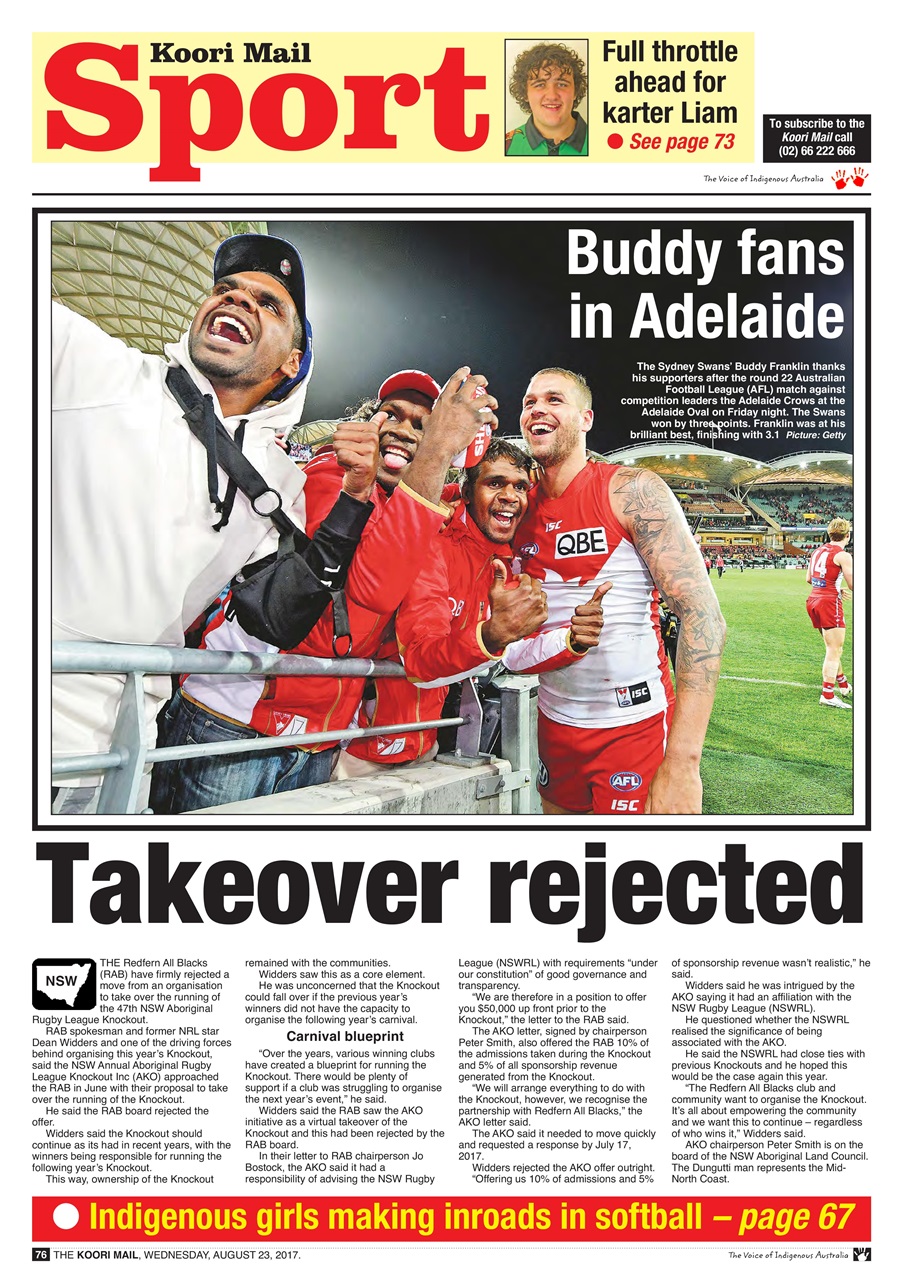 Koori Mail Preview Pages