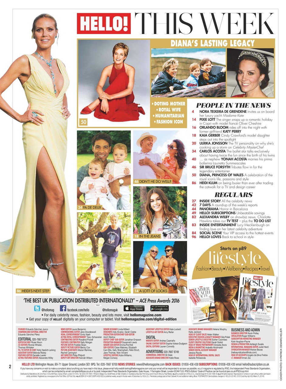 Hello! Magazine Preview Pages