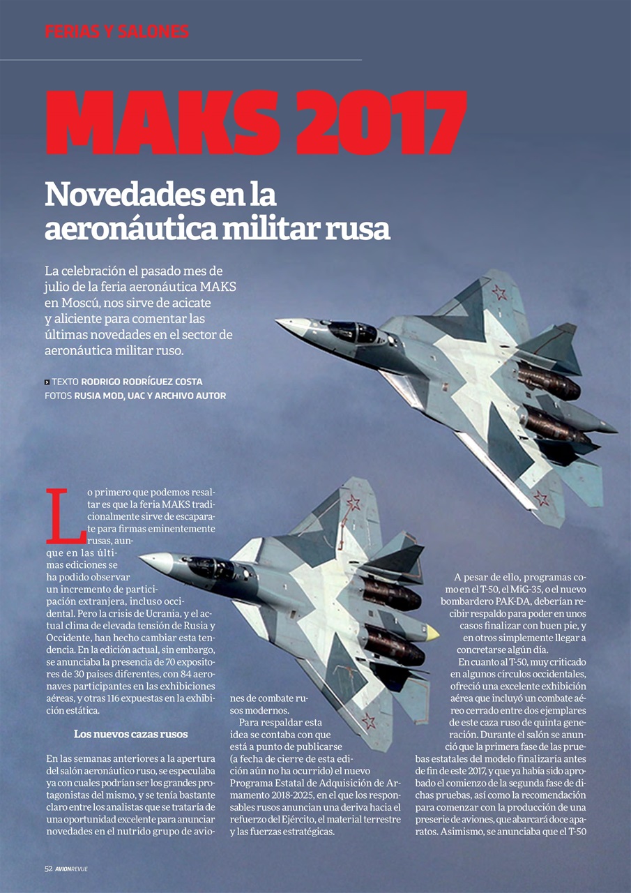 Avion Revue Internacional Preview Pages