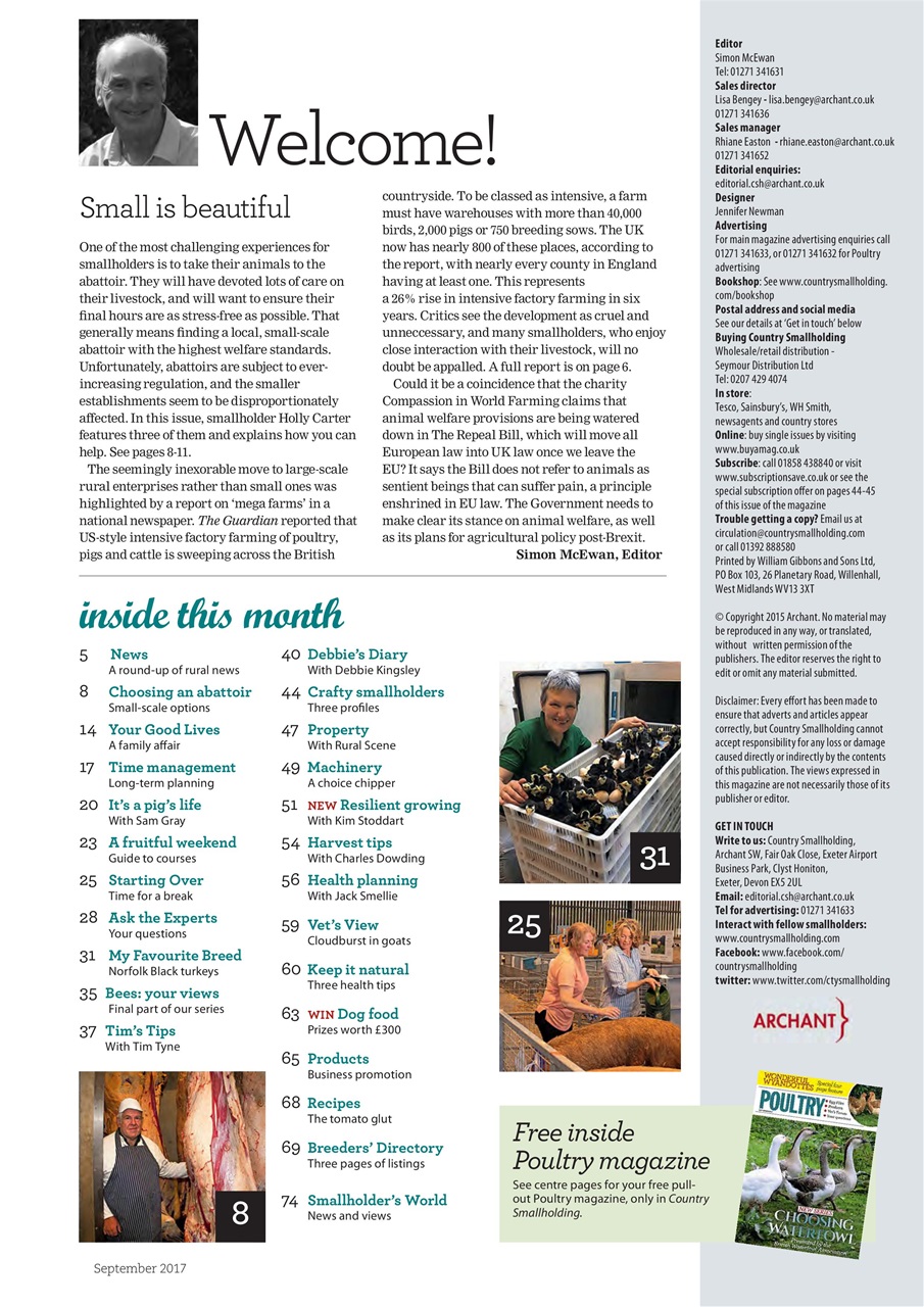 The Country Smallholder Preview Pages