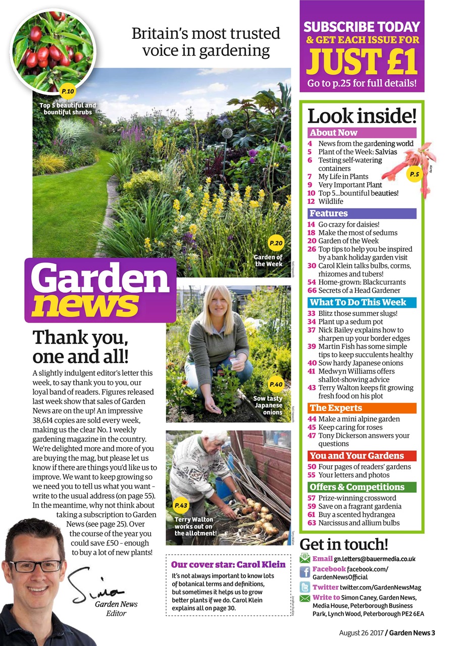 Garden News Preview Pages