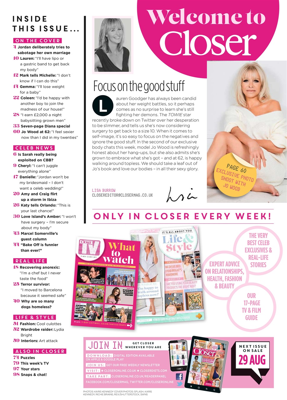 Closer Preview Pages