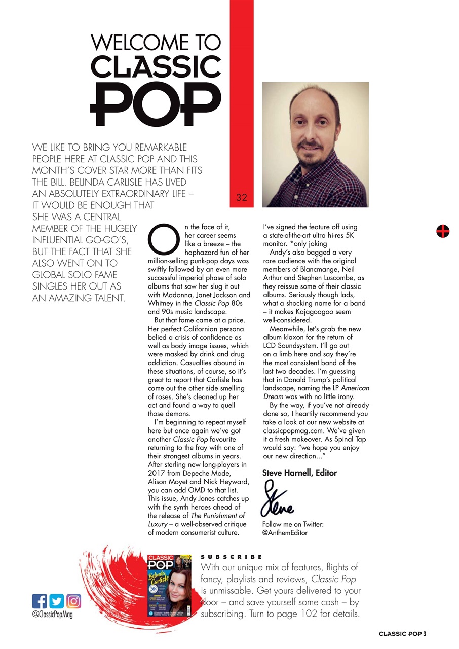 Classic Pop Preview Pages