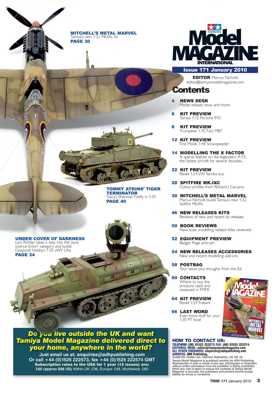 Tamiya Model Magazine Preview Pages