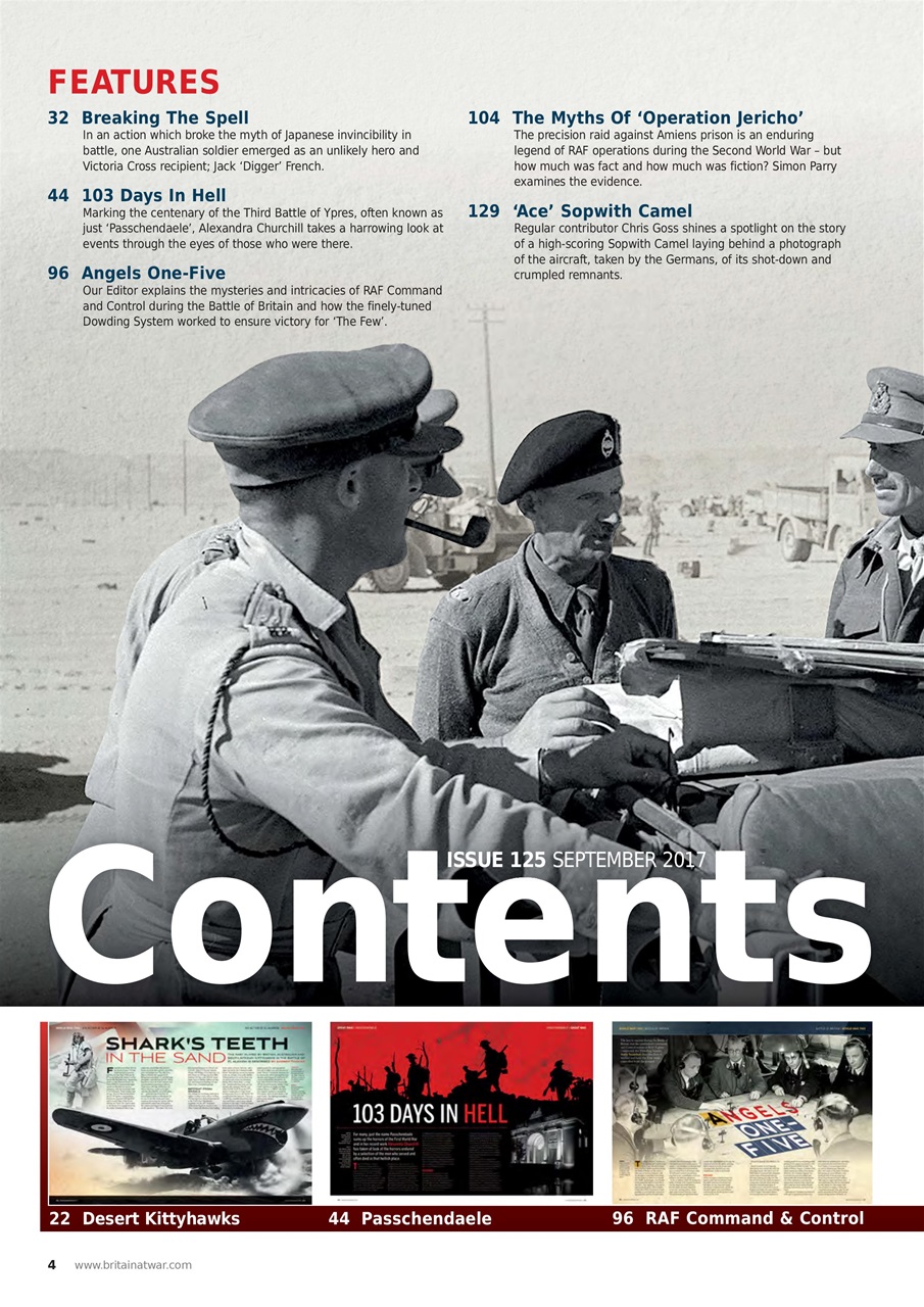 Britain at War Magazine Preview Pages