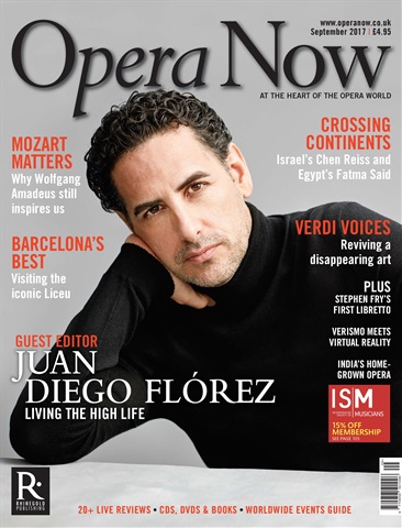 Opera Now issue September 2017