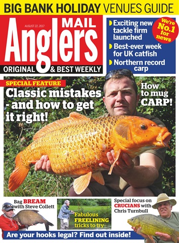 Anglers Mail issue 22nd August 2017