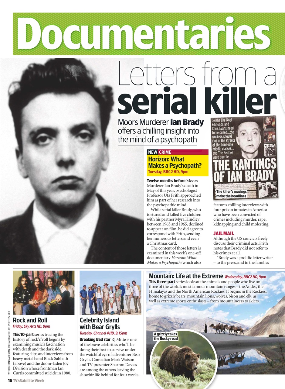 TV & Satellite Week Preview Pages