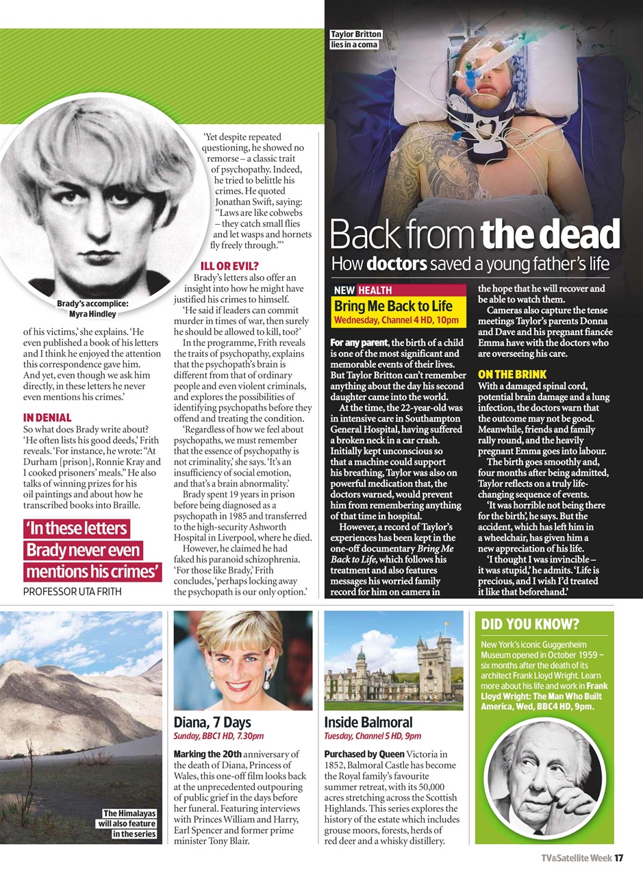 TV & Satellite Week Preview Pages
