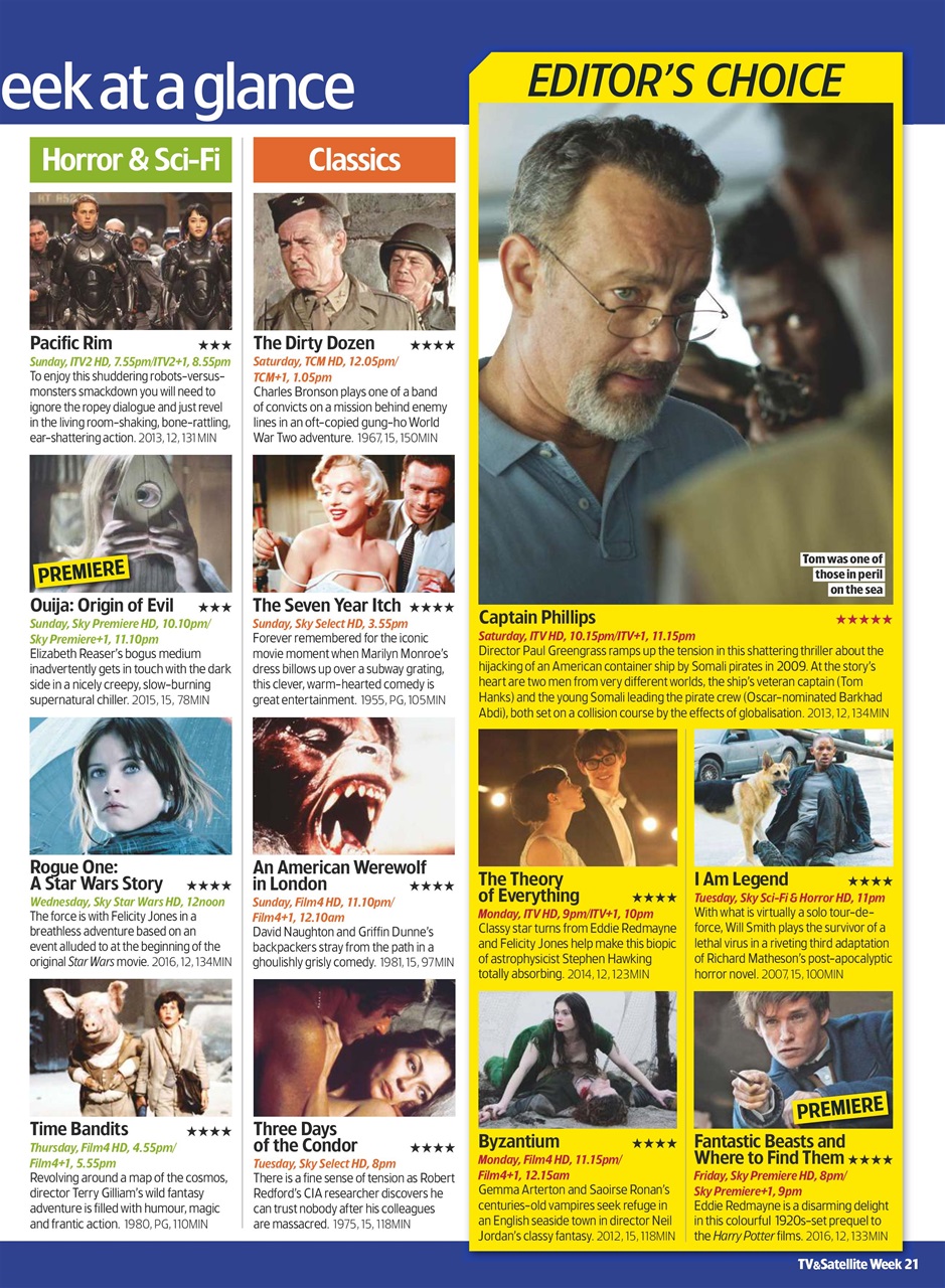 TV & Satellite Week Preview Pages