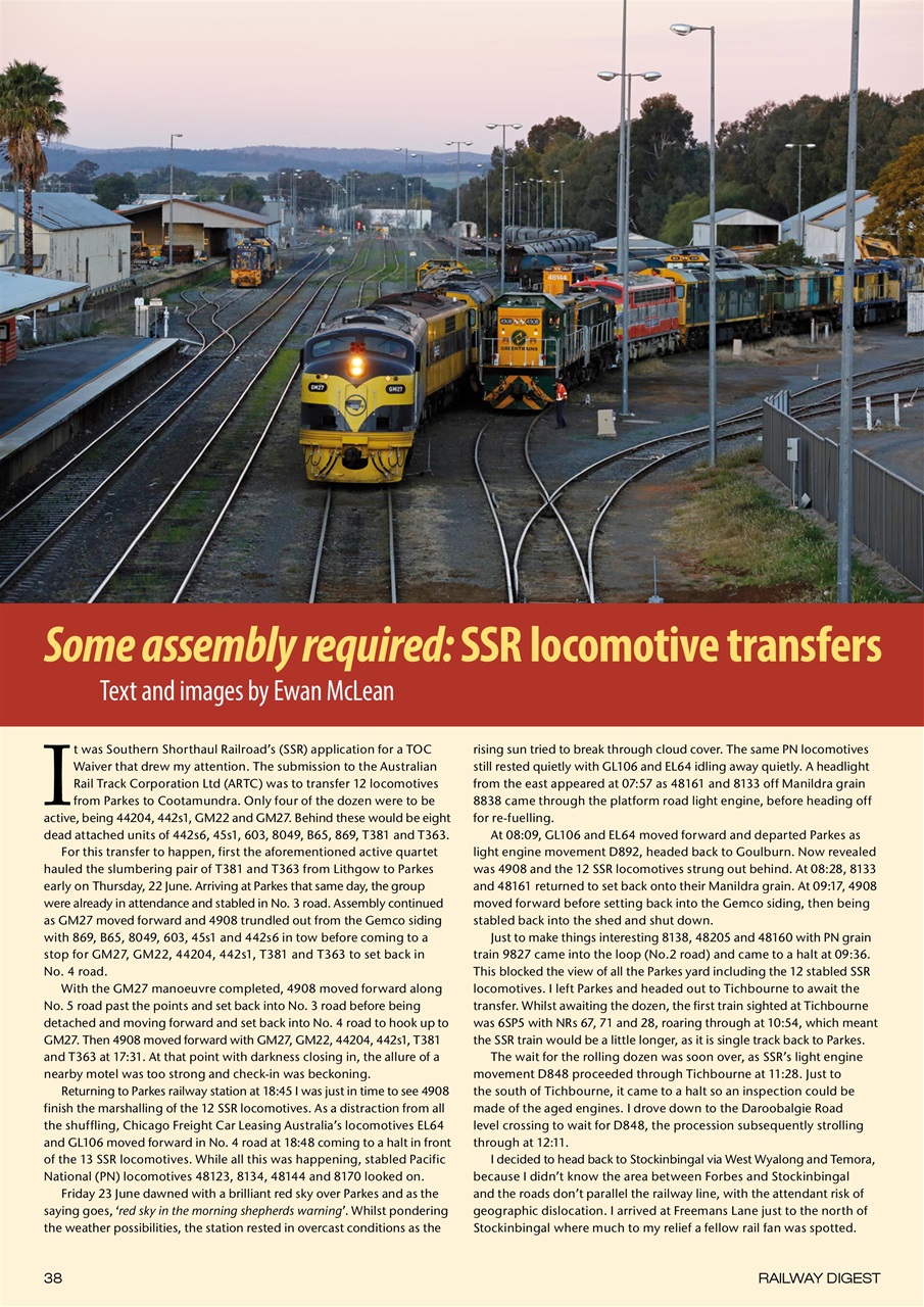 Railway Digest Preview Pages