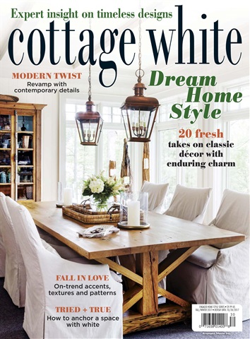 Cottages and Bungalows issue Cottage White Fall17