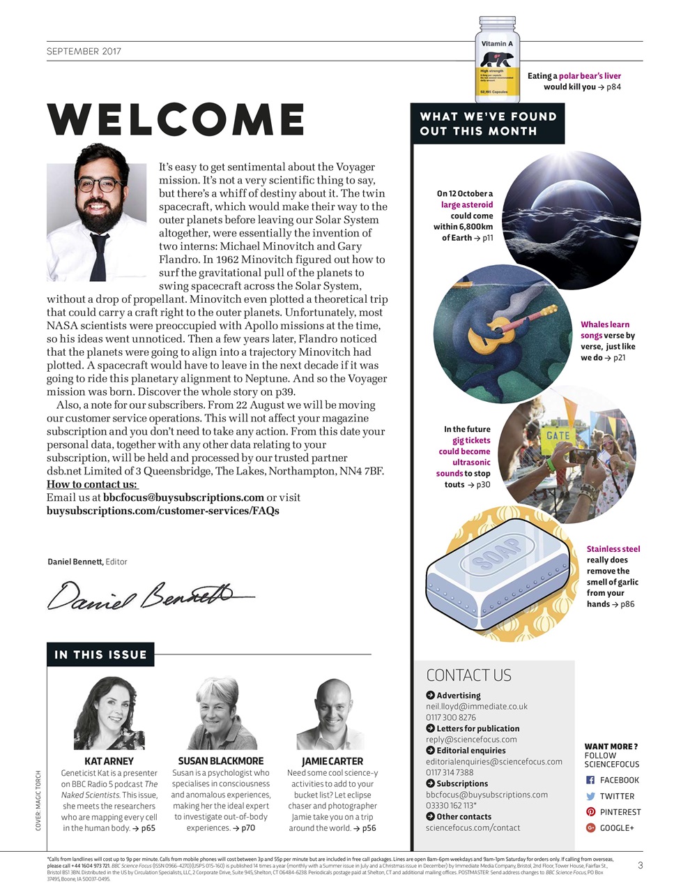 BBC Science Focus Magazine Preview Pages