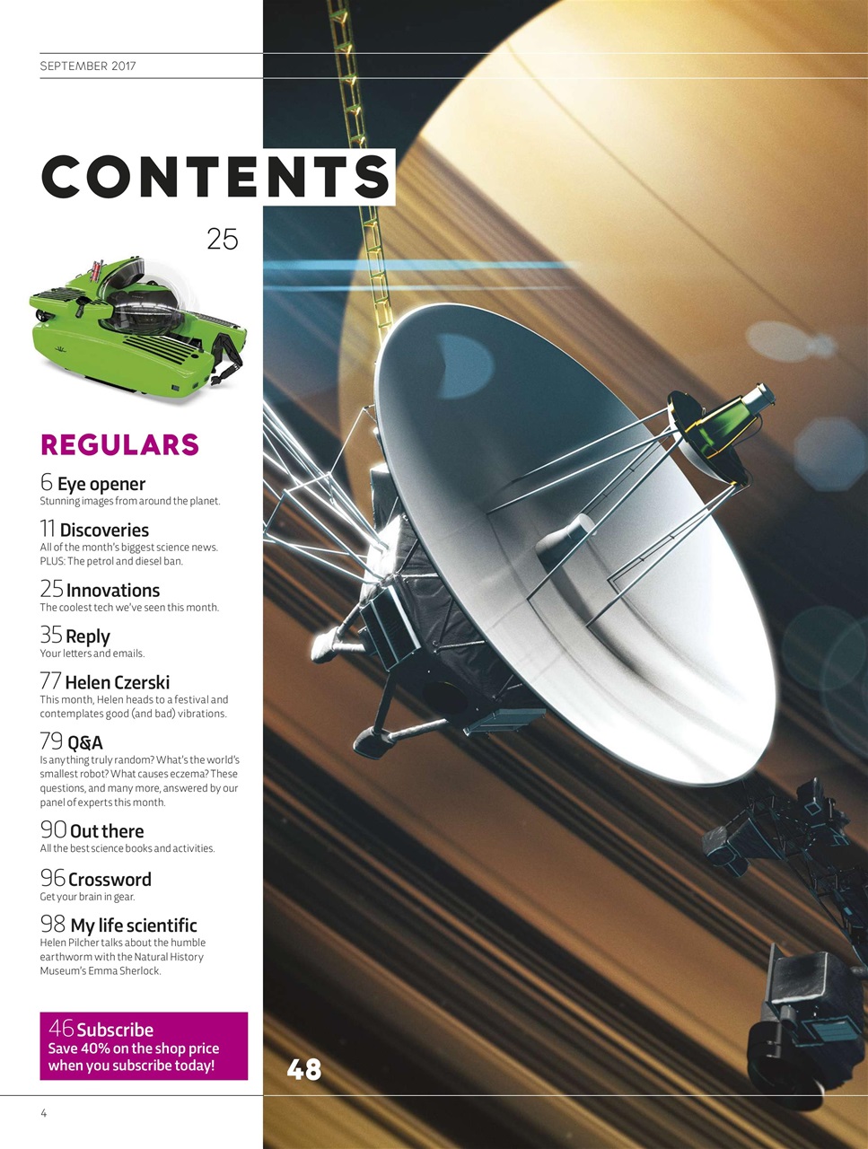 BBC Science Focus Magazine Preview Pages