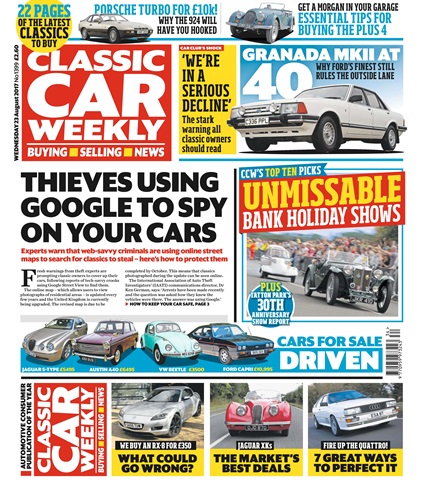 Classic Car Weekly issue 23rd August 2017