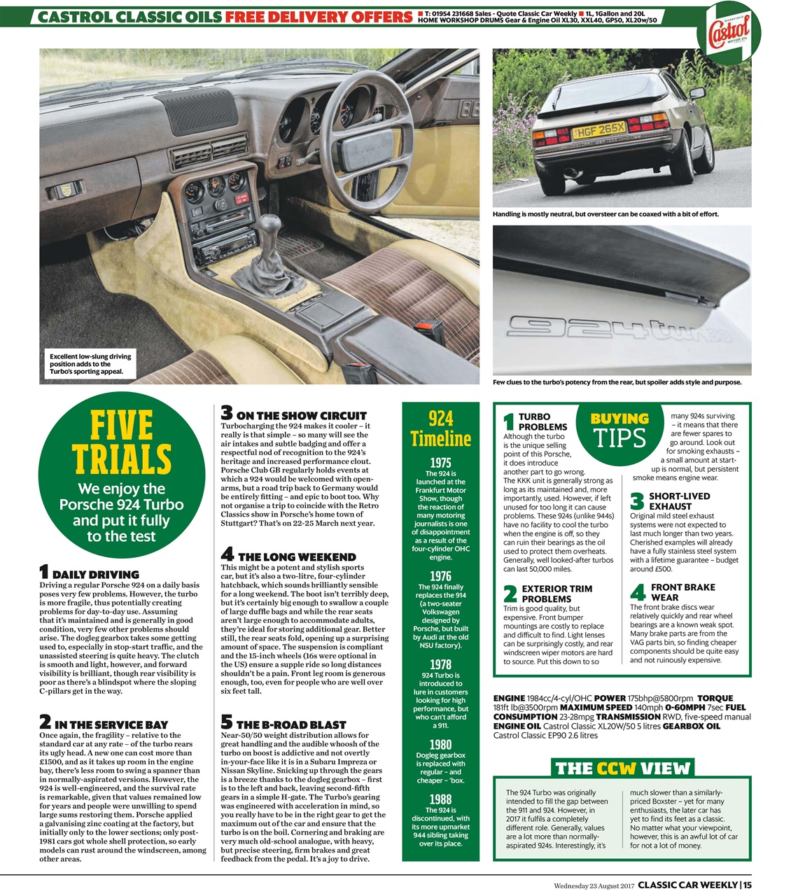 Classic Car Weekly Preview Pages