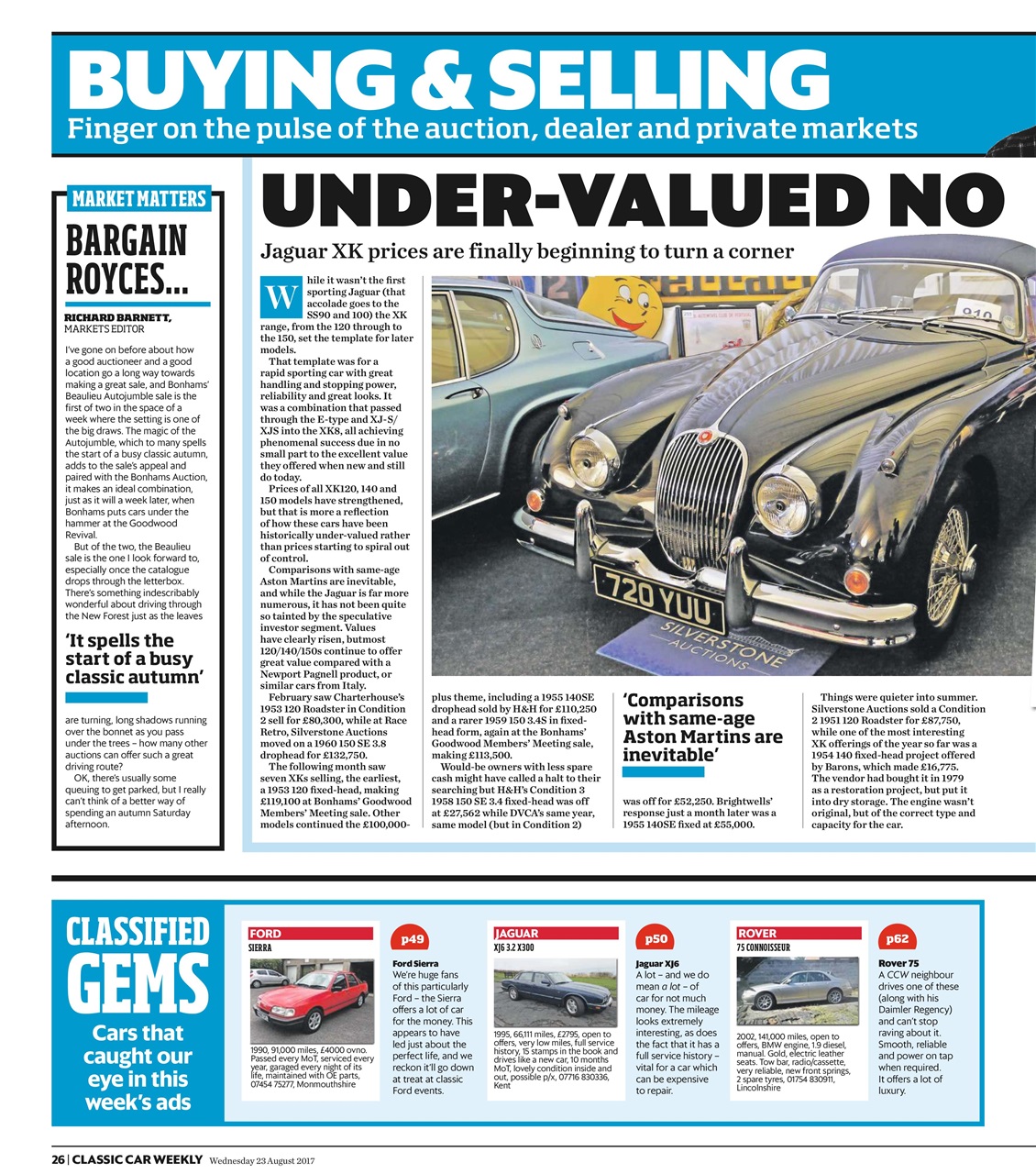 Classic Car Weekly Preview Pages